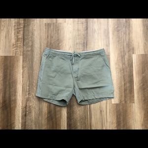 Alpine Design Sage cotton drawstring waist shorts sz 8